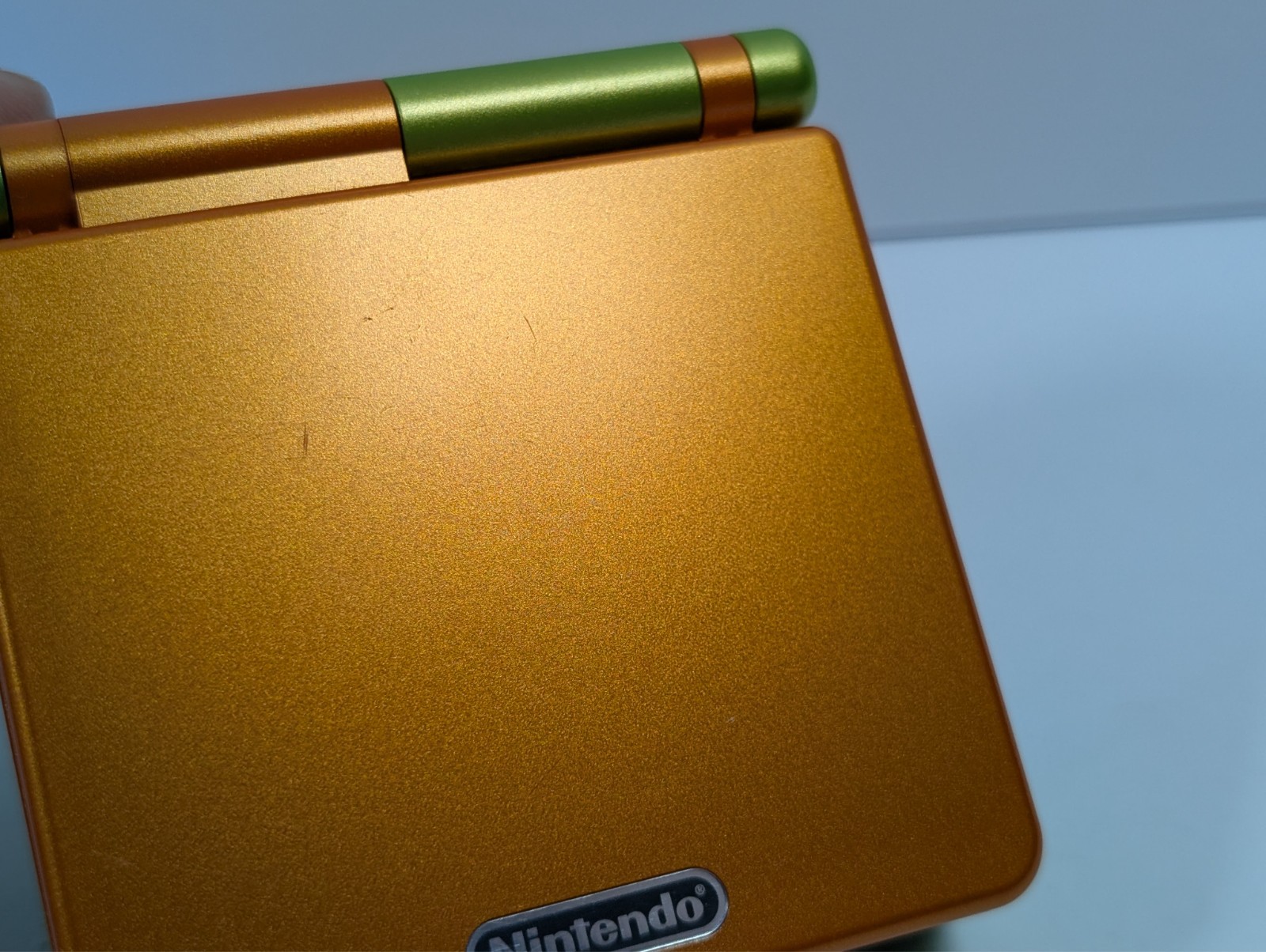Nintendo Game Boy Advance SP GBA SP Lime Green & Orange Shrek Edition AGS-001