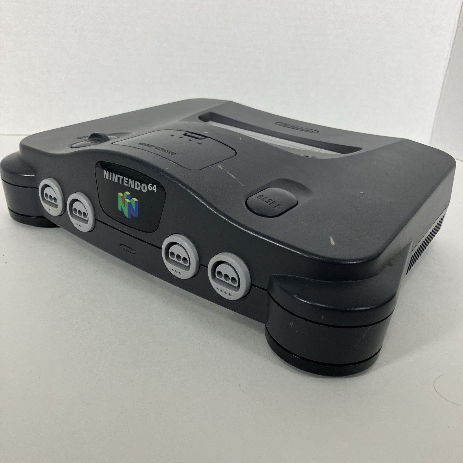 Nintendo 64 Black Console Only NUS-001 WORKS