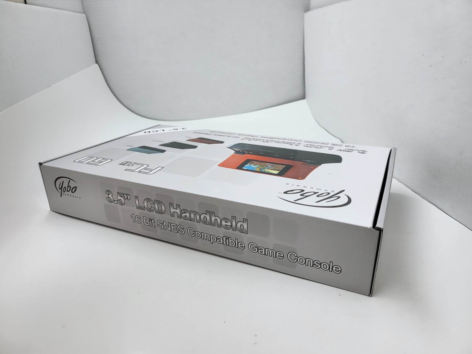 NEW RED YOBO FC16 GO Portable & Home SNES Console W/ 2 Wireless Controllers 39G