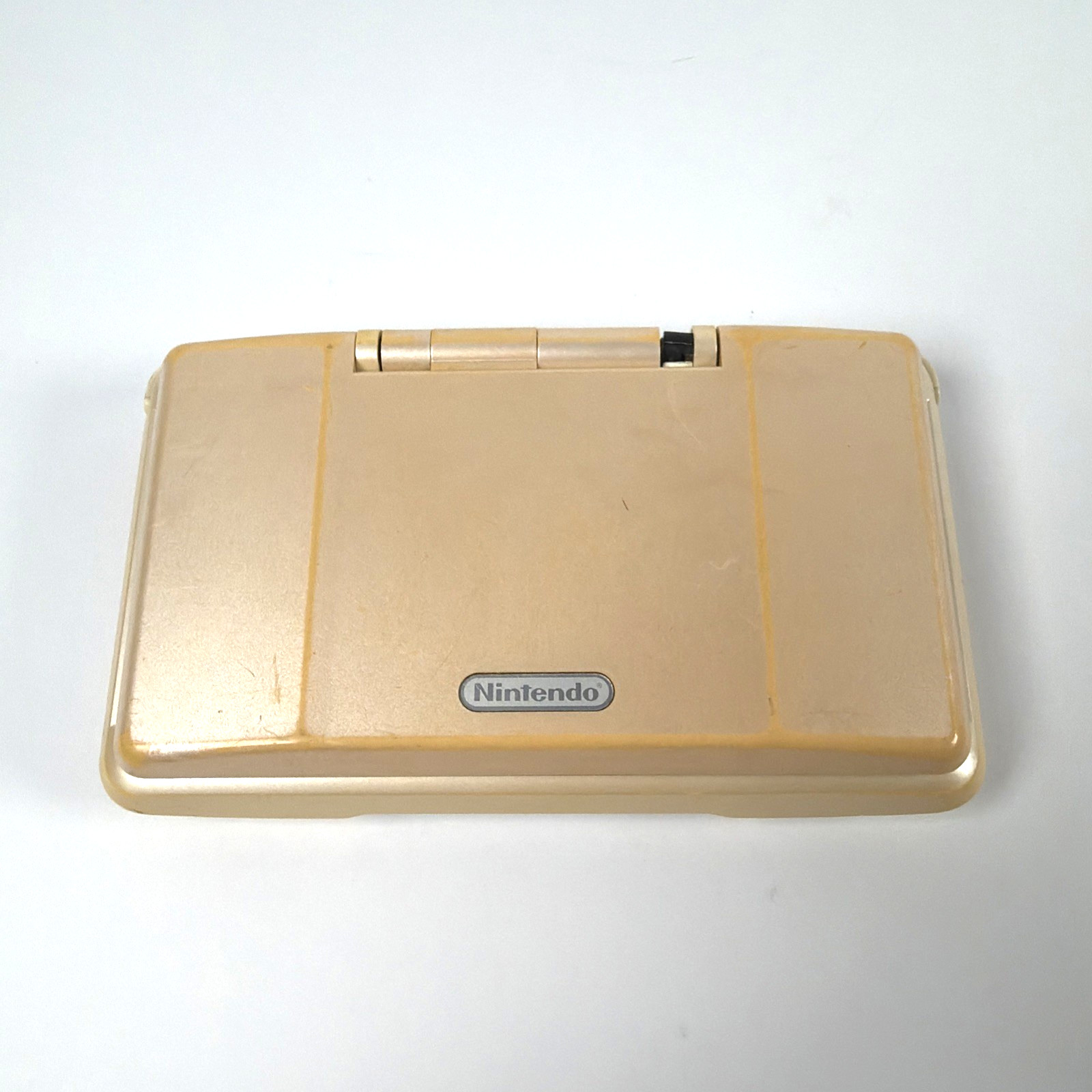 Nintendo DS Original White – Broken Hinge (AS-IS, READ), Incl. Stylus + Charger