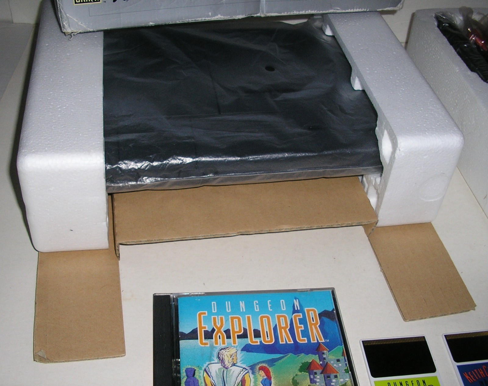 NEC Turbo Duo TurboGrafx-16 Super CD-ROM Console + Box & Games (Tested Working)