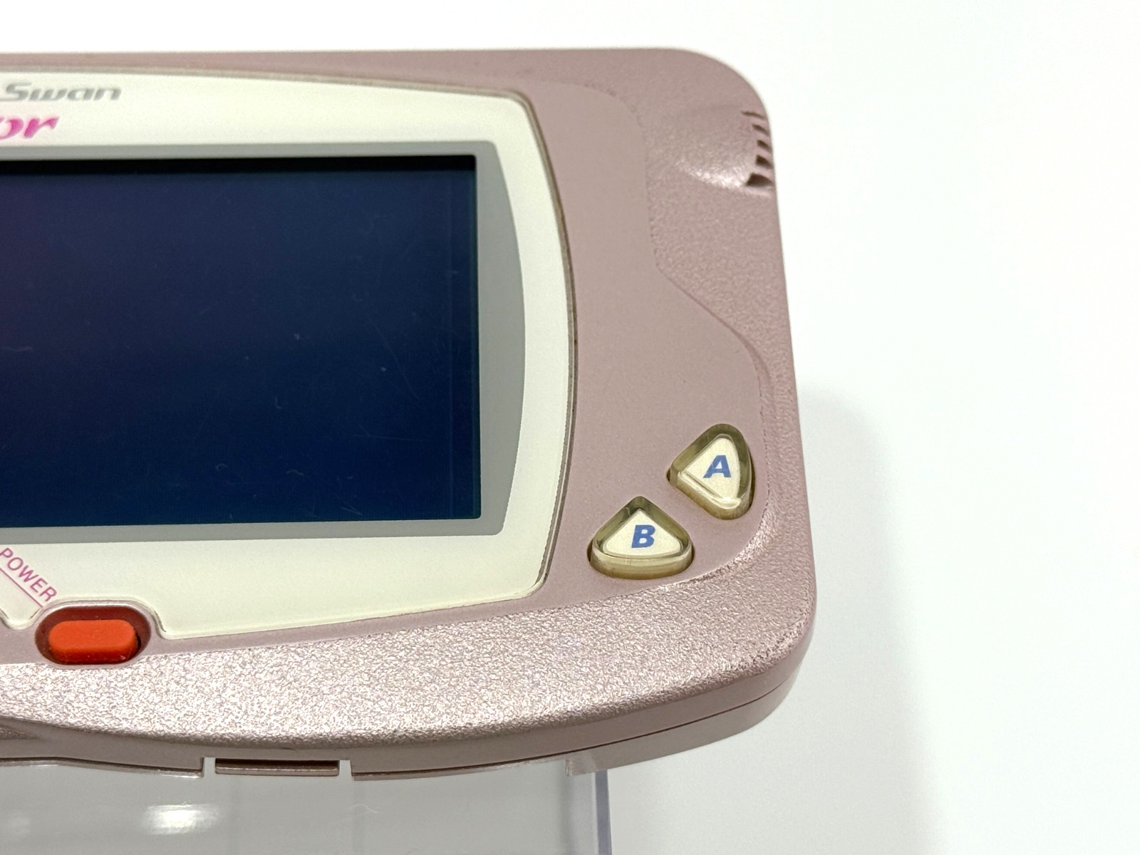 Bandai WonderSwan Color Pearl Pink WSC-001 Tested Working VG Condition From JP
