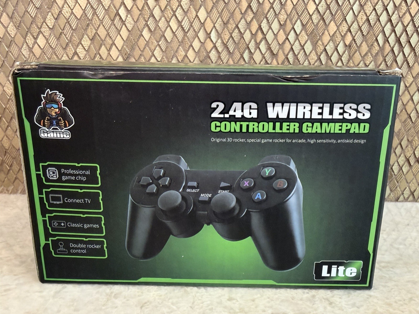2.4G Wireless Controller Gamepad Lite – 4K Ultra HD Game Stick New Open Box