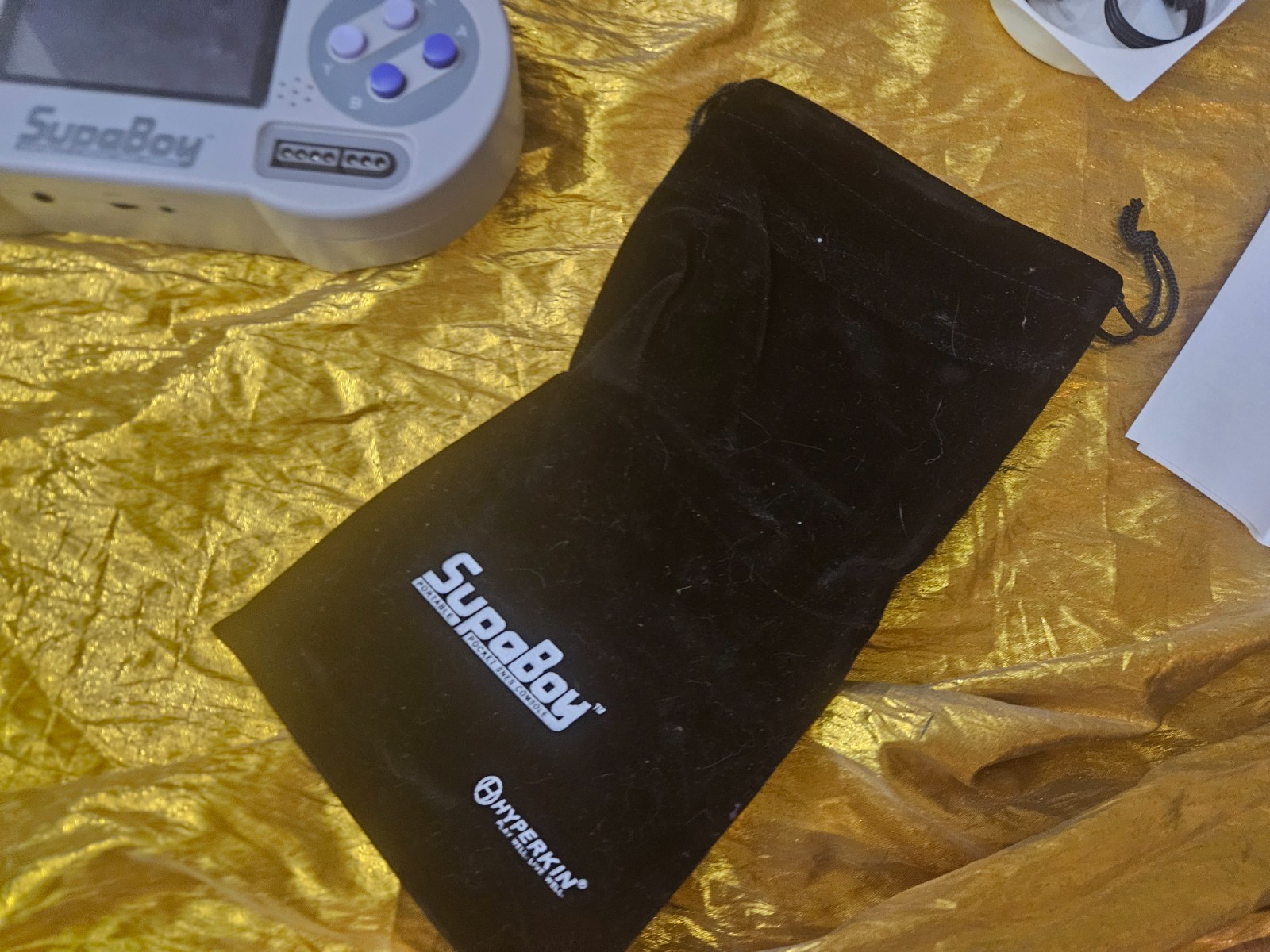 FOR REPAIR – SUPABOY Portable Pocket SNES Console Super Nintendo by HYPERKIN !!!