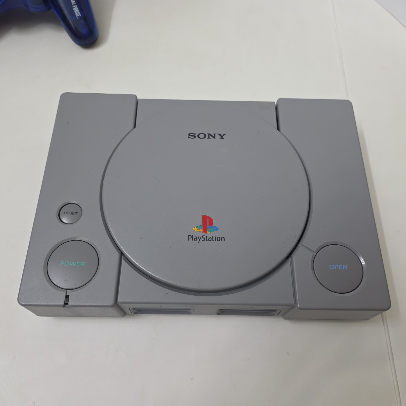 Sony Playstation 1 PS1 Console Bundle 8 Games, Remote, Power + AV Tested
