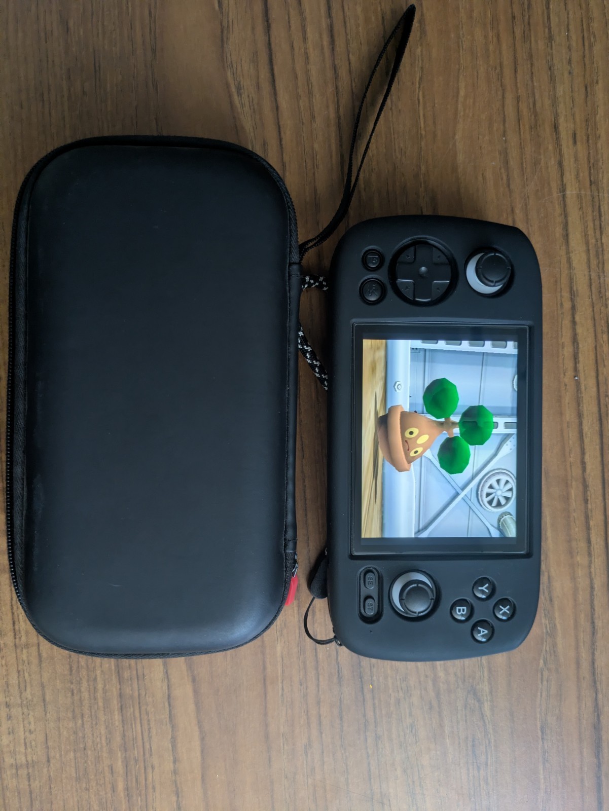 Anbernic RG406H Handheld Console With Case, Cover, Screen Protector, and Lanyard