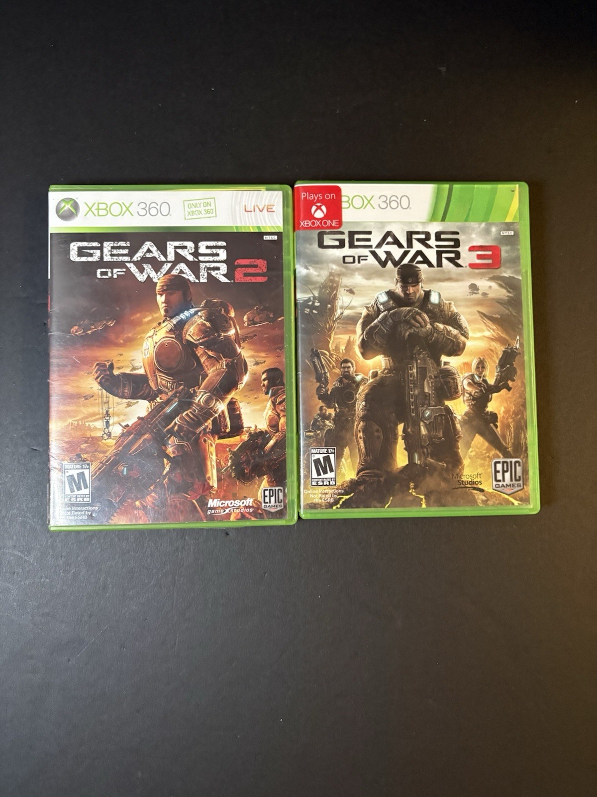 Microsoft Xbox 360 Gears of War 3 Limited Edition Console Bundle Red Black HDMI