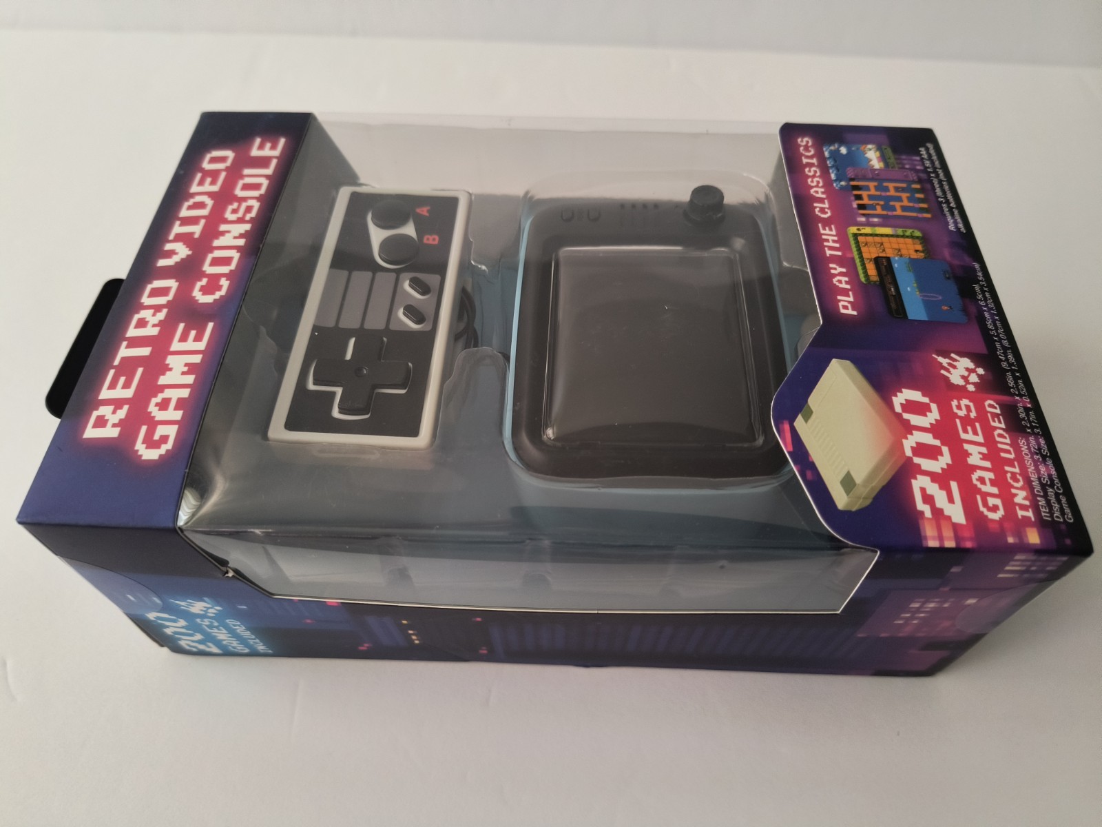Vivitar Retro Mini Video Game Console 200 Games Included Brand New Sealed