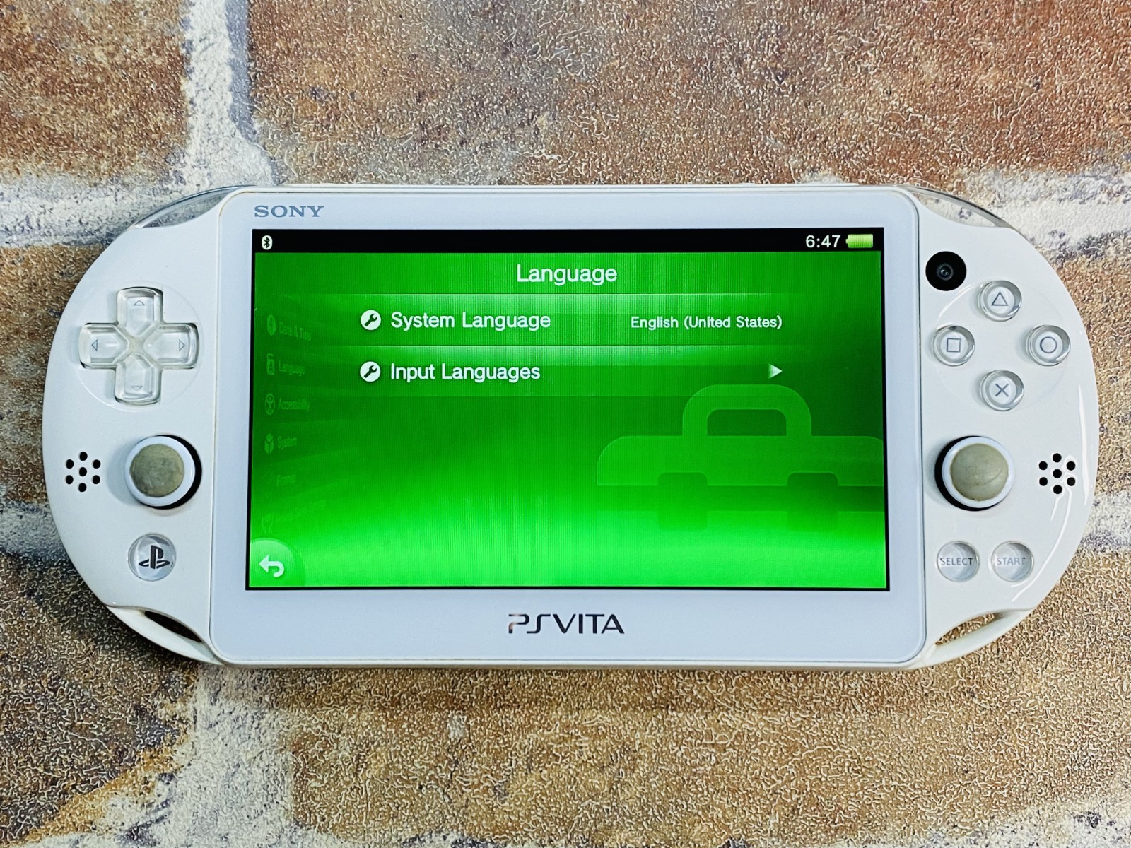 PS Vita PCH-2000 White ZA12 SONY PlayStation Japan Charger 16GB Pouch Tested DDP
