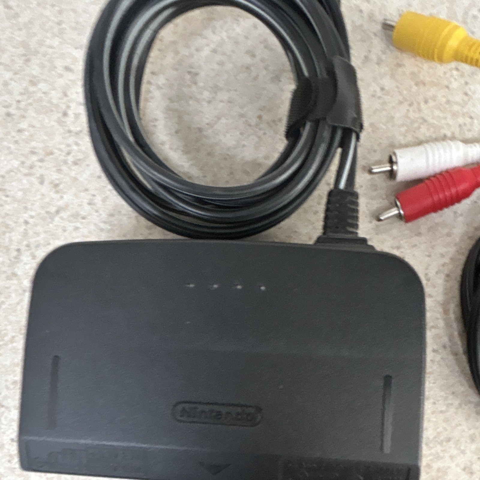 RGB Nintendo 64 NUS-001(USA) Console Black w/ 3 Controllers AV Cable Power