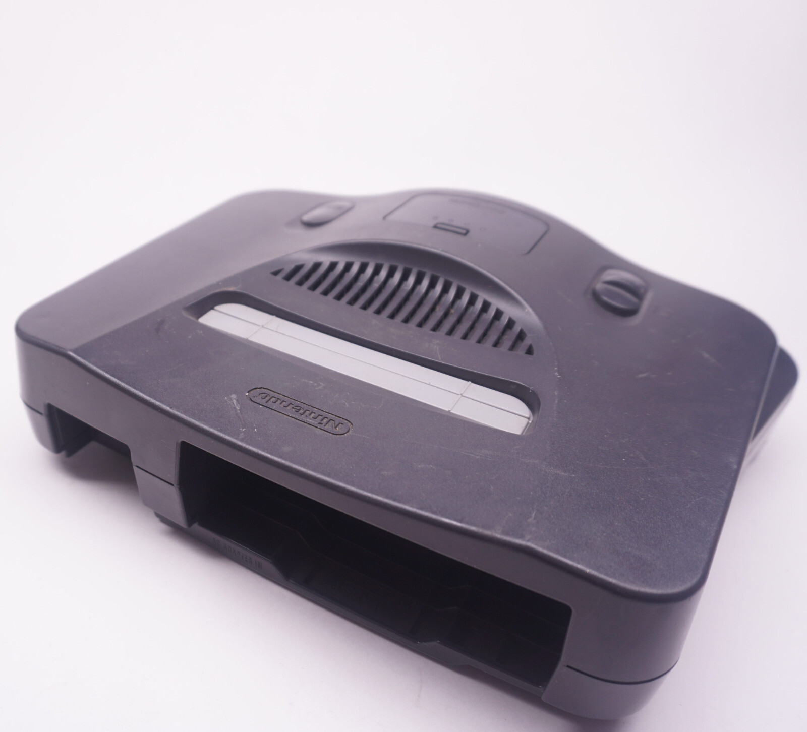 Nintendo 64 Charcoal Gray N64 Launch System Console Only & Jumper Region Free
