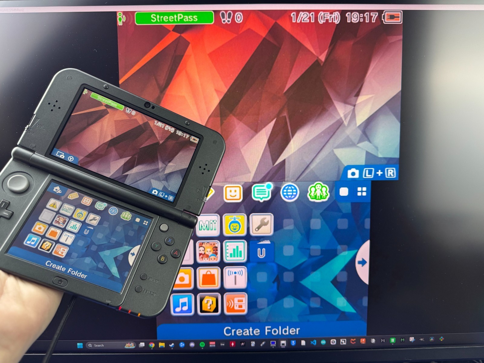 USB-C INBUILT CAPTURE CARD Smash Bros Edition New Nintendo 3DS XL Console 128gb