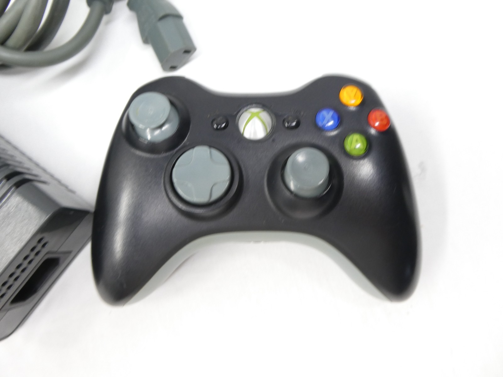 Microsoft Xbox 360 Pro 20GB Console – Matte White Tested Working with controller