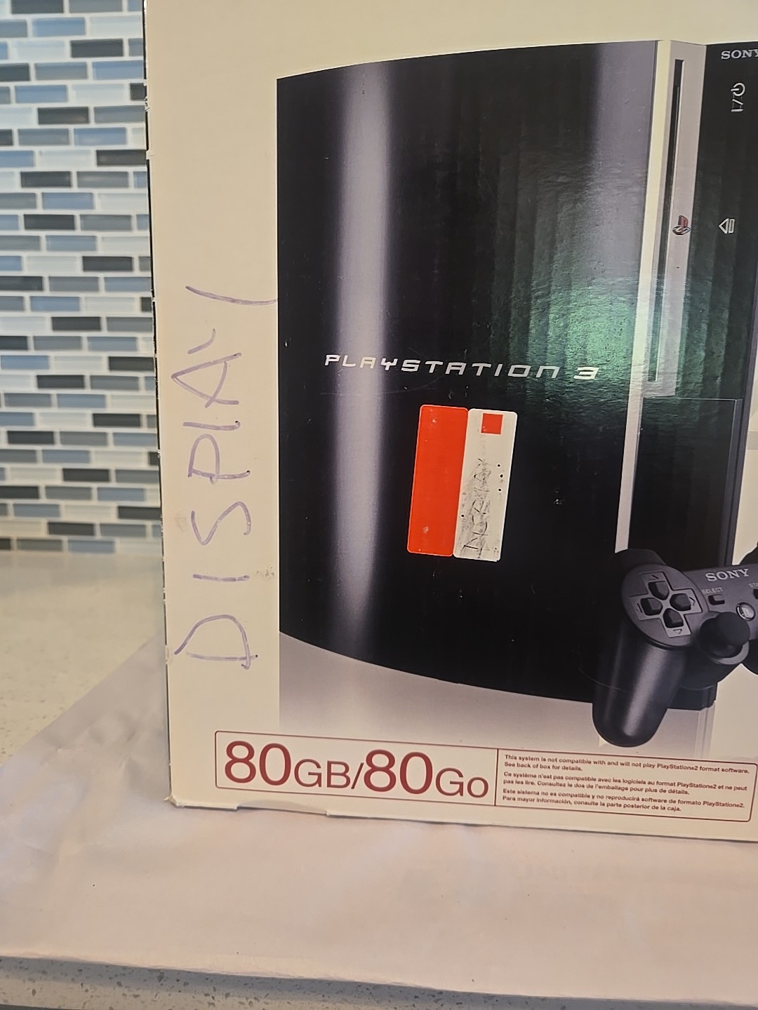 PlayStation 3 80GB Console Box ONLY