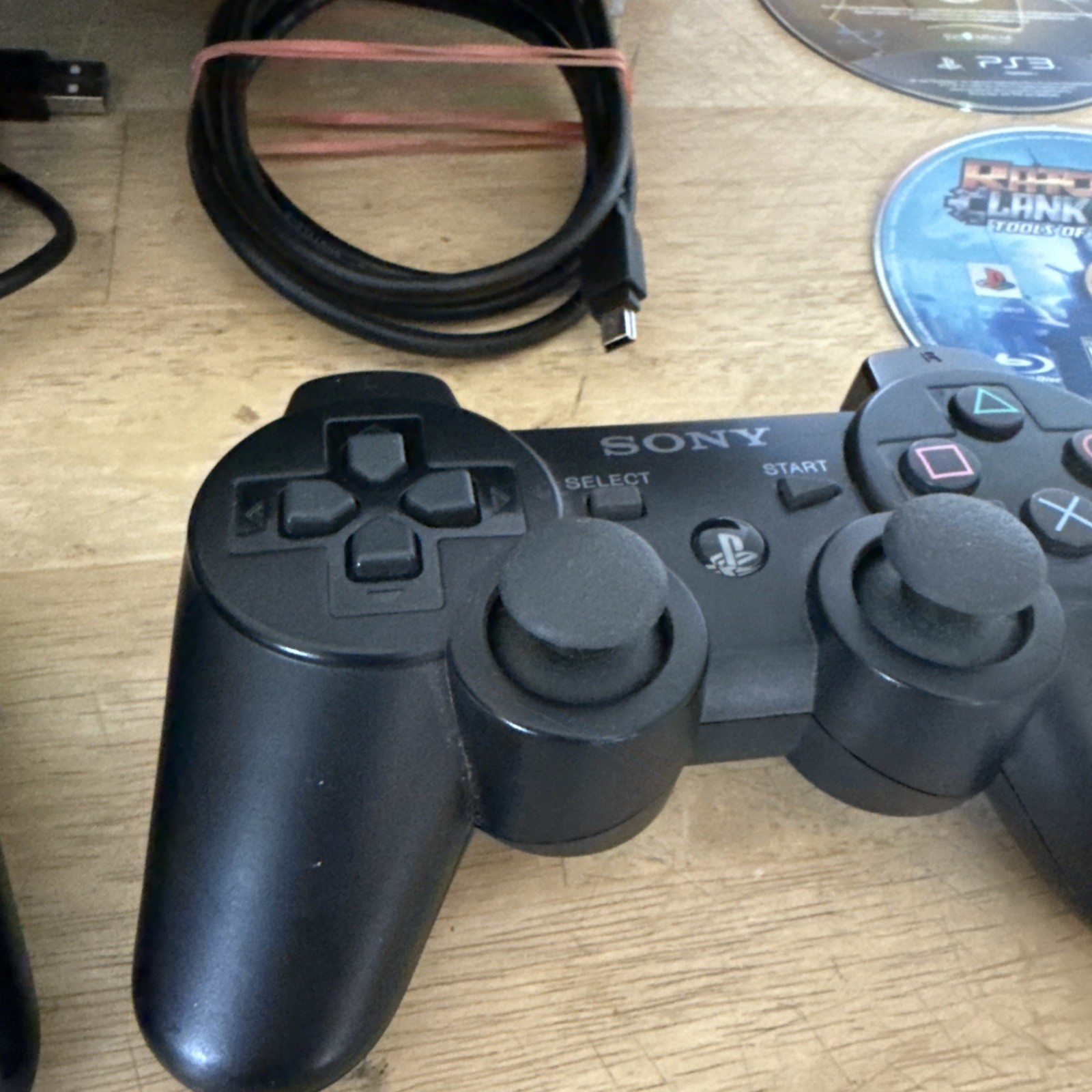 Sony Playstation 3 PS3 Super Slim 250GB CECH-4001B Console Bundle 6 Games