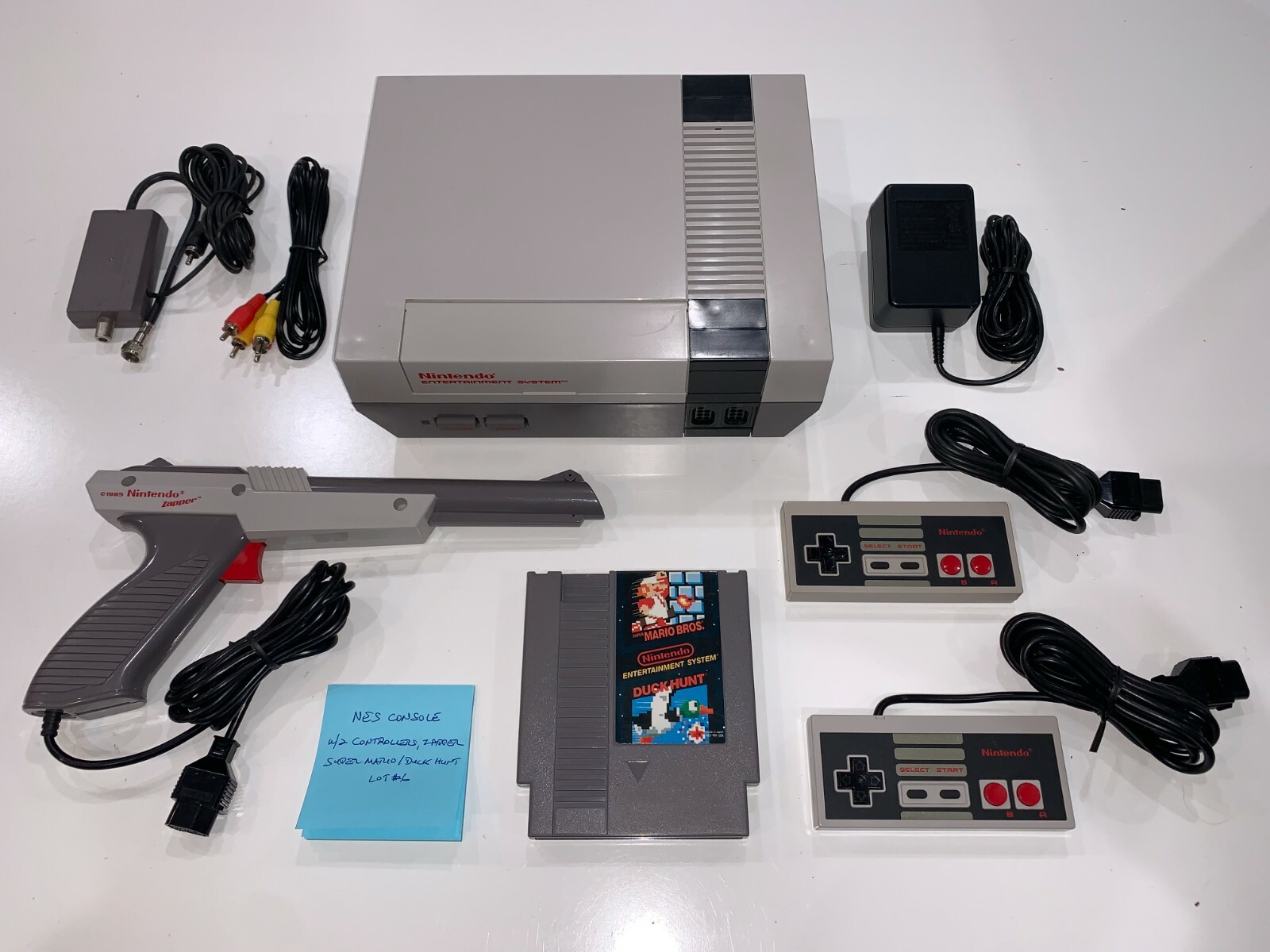 NES Nintendo System Console, New 72 Pin, Zapper, Super Mario Bros / Duck Hunt!
