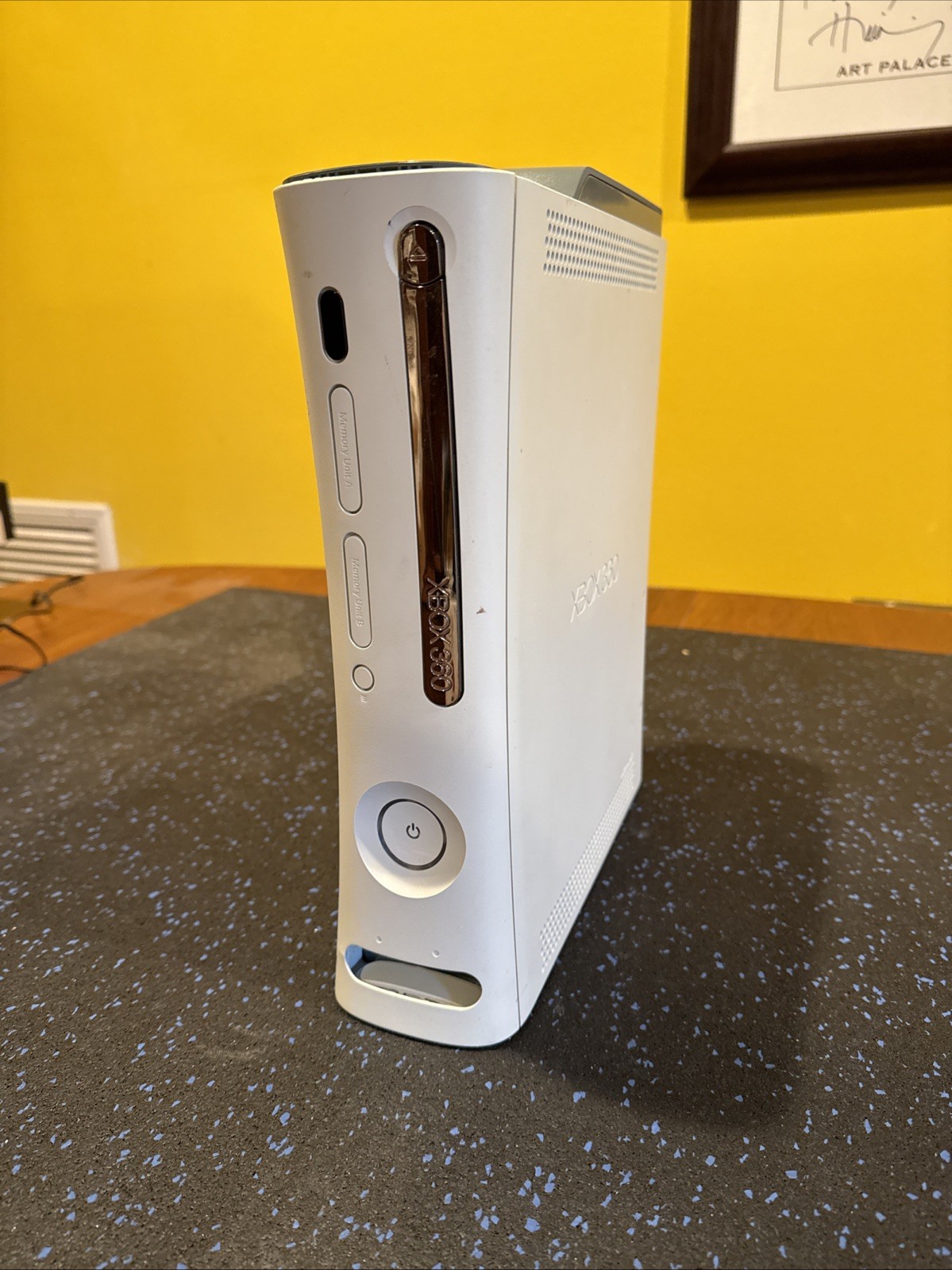 Microsoft Xbox 360 Pro 60GB W. No Controller. Needs HDMI. Sold As Is.