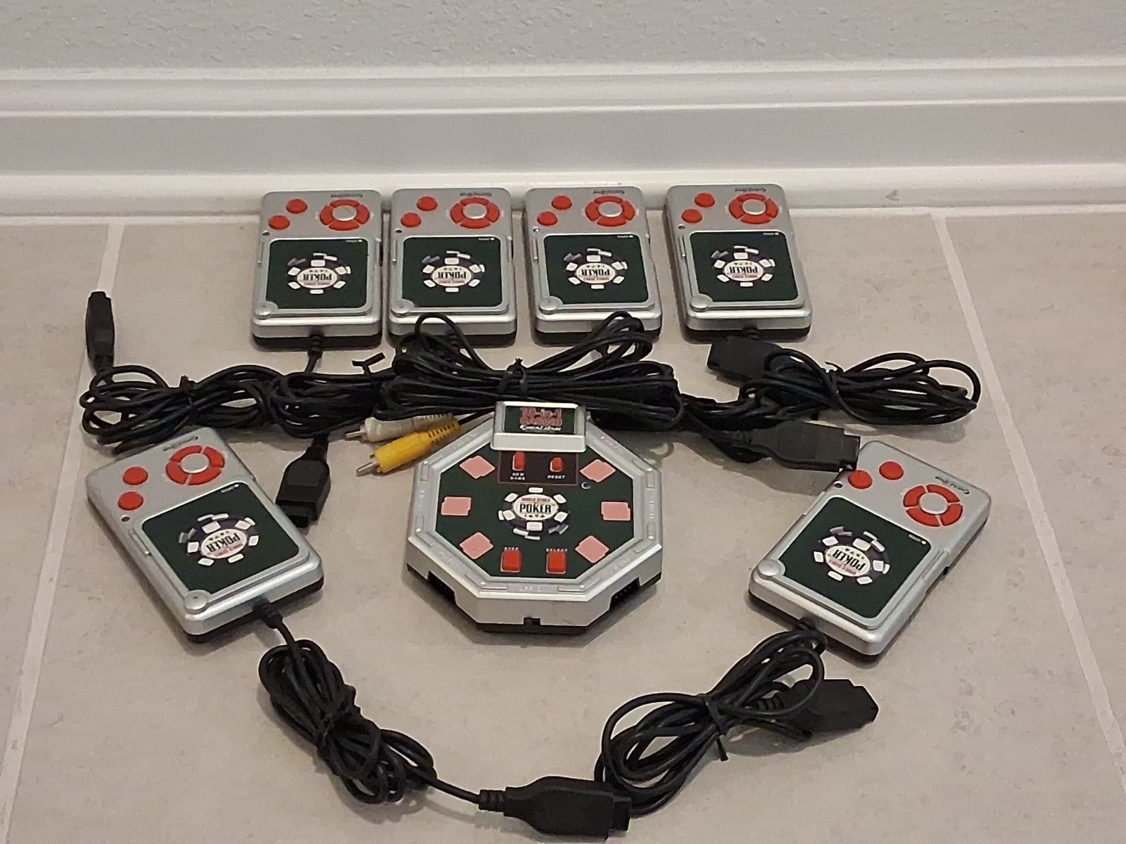 TV Plug & Play Casino Multi-Player 10 Games-in-one WSOP World Series of Poker