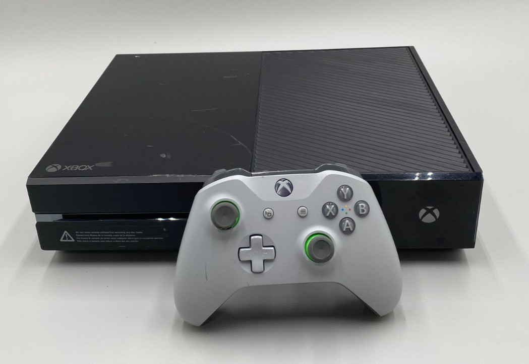 Microsoft Xbox One 1540 512GB Black Gaming Console +Light Gray Controller ONLY C