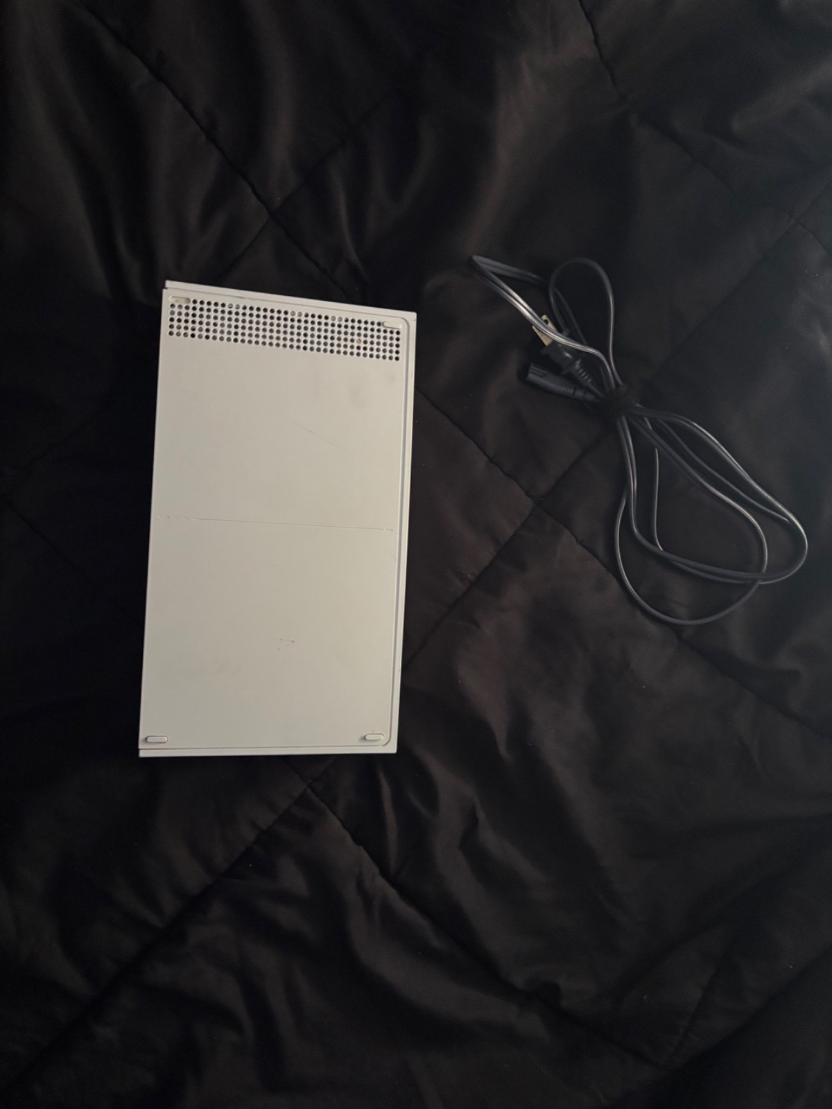 xbox series s console that comes with power cord, HDMI cord, and controller