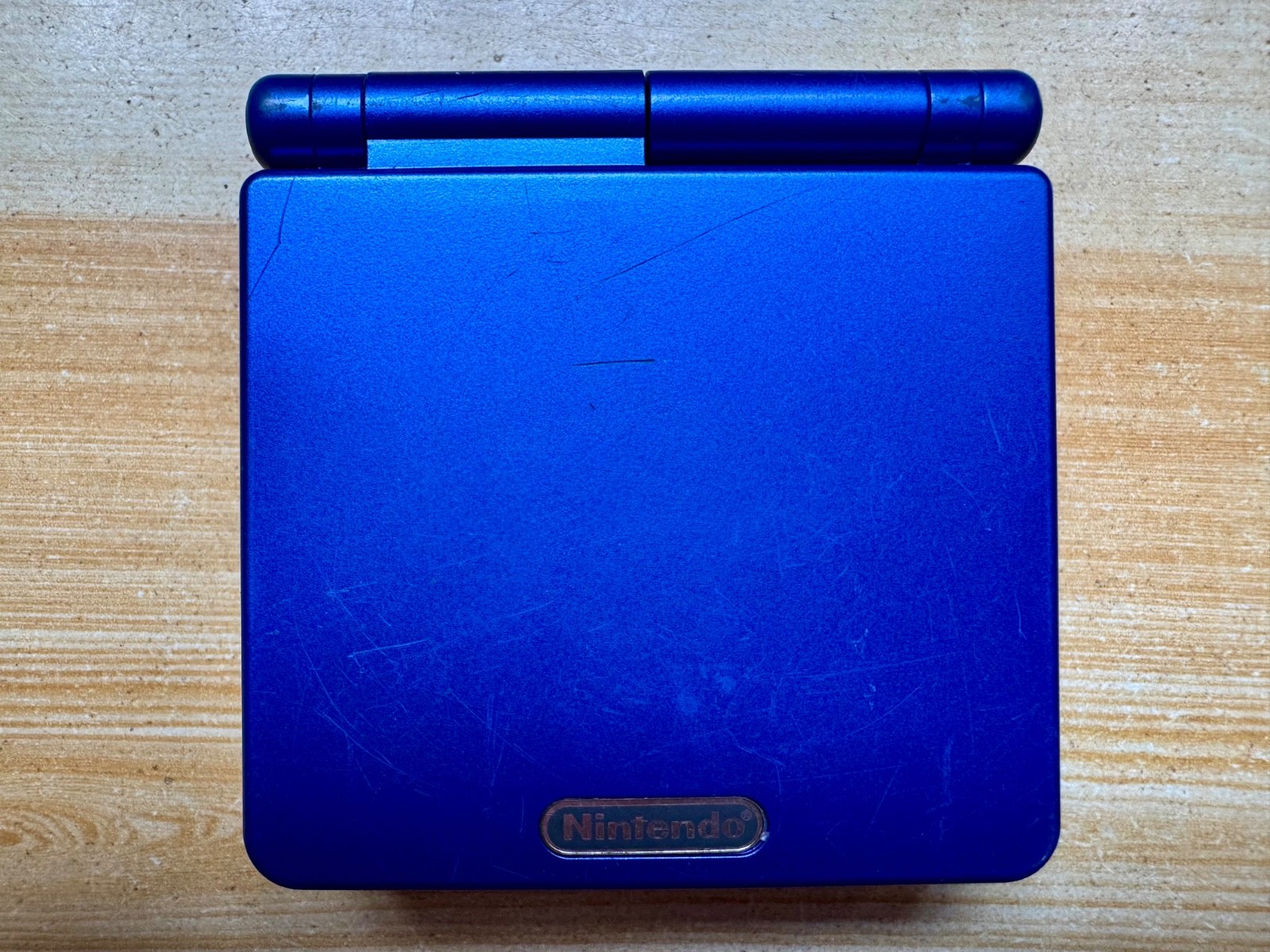 Nintendo Gameboy Advance SP AGS001 Cobalt Indigo Blue Handheld System Console