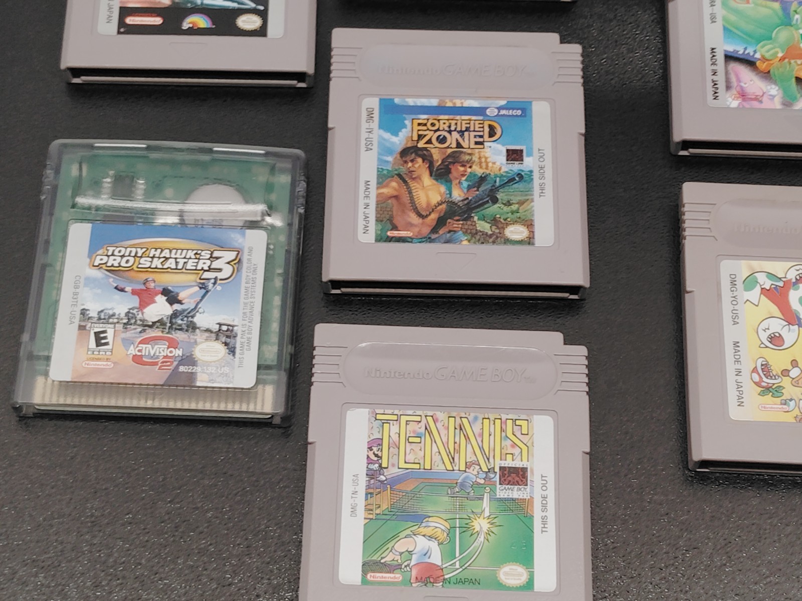Nintendo GameBoy 1989 DMG-01 Original + 14 Games – Car Power – (2 Color Games)