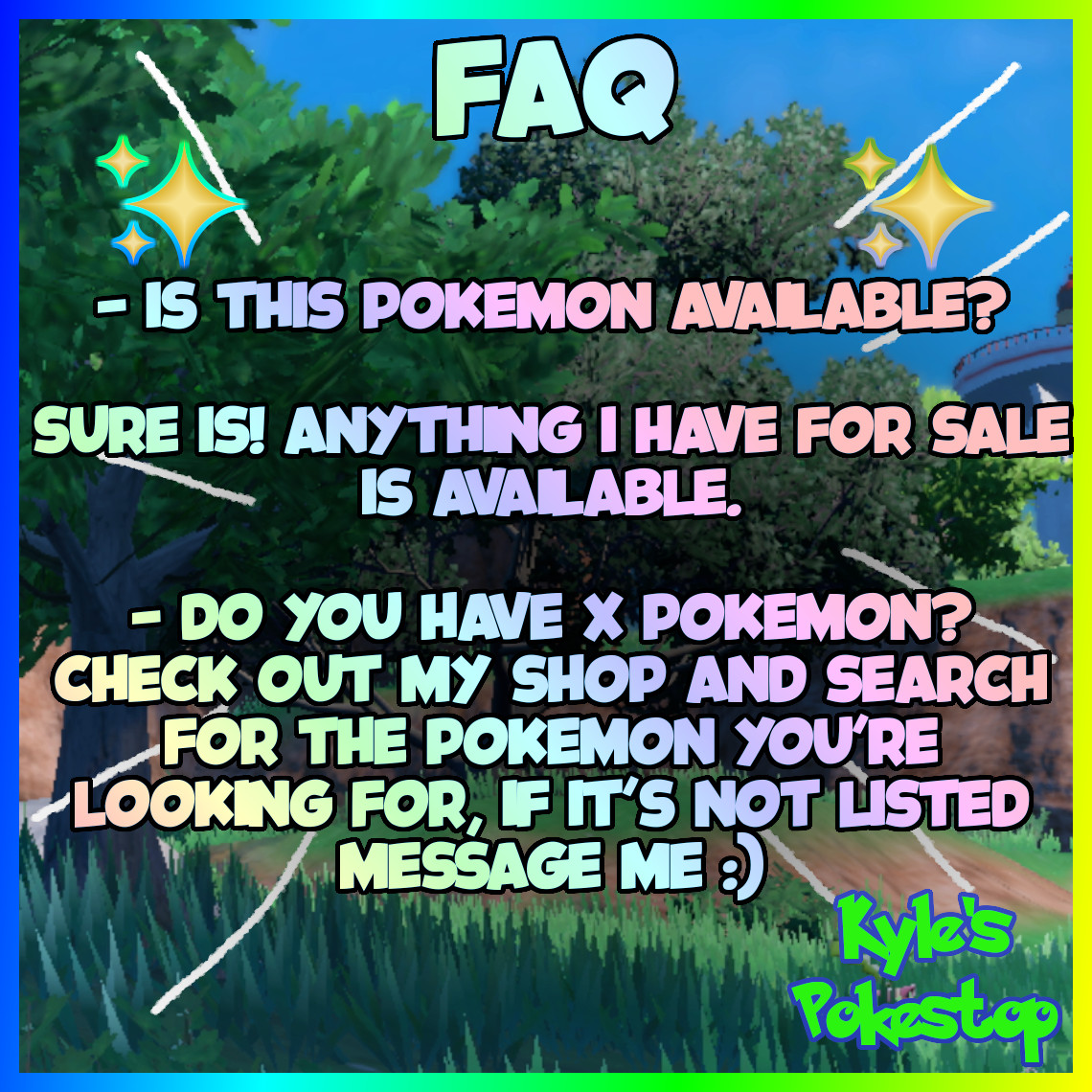 6IV CUSTOM POKEMON ✨ SHINY/NON-SHINY ✨ ITEM, EVS, IVS, NATURE | SCARLET & VIOLET