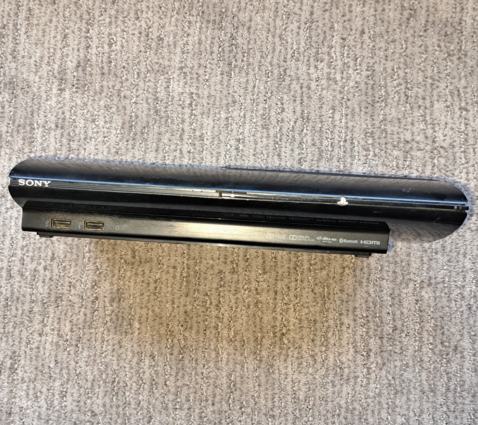 ✅ Sony PlayStation 3 PS3 Super Slim 250GB 4001b Console w/ 3 Games, Controller ✅
