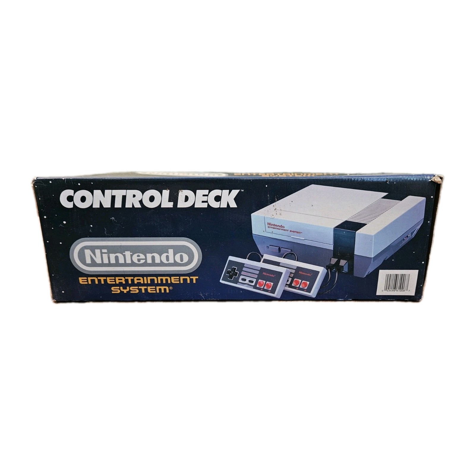 1985 Nintendo Entertainment System NES-001 w/ 2 Controllers + Ninja Turtle Game