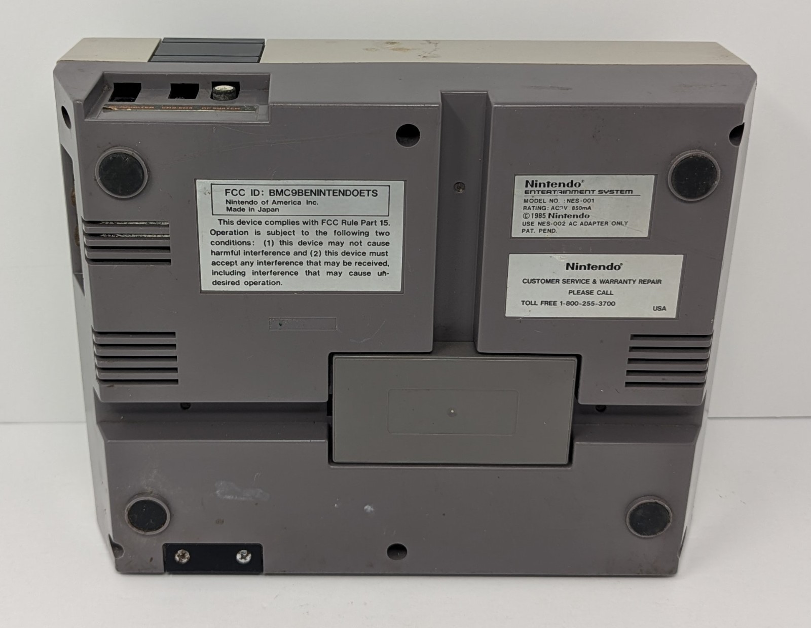Nintendo NES Console Bundle w/ Super Mario/Duck Hunt – Tested & Working!