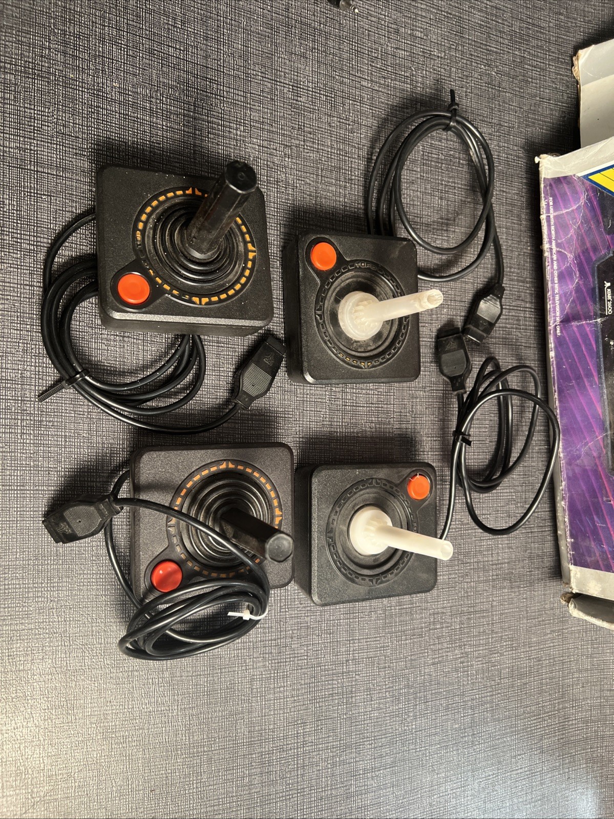 Atari 2600 Video Computer System With Extra Controllers And Original Box