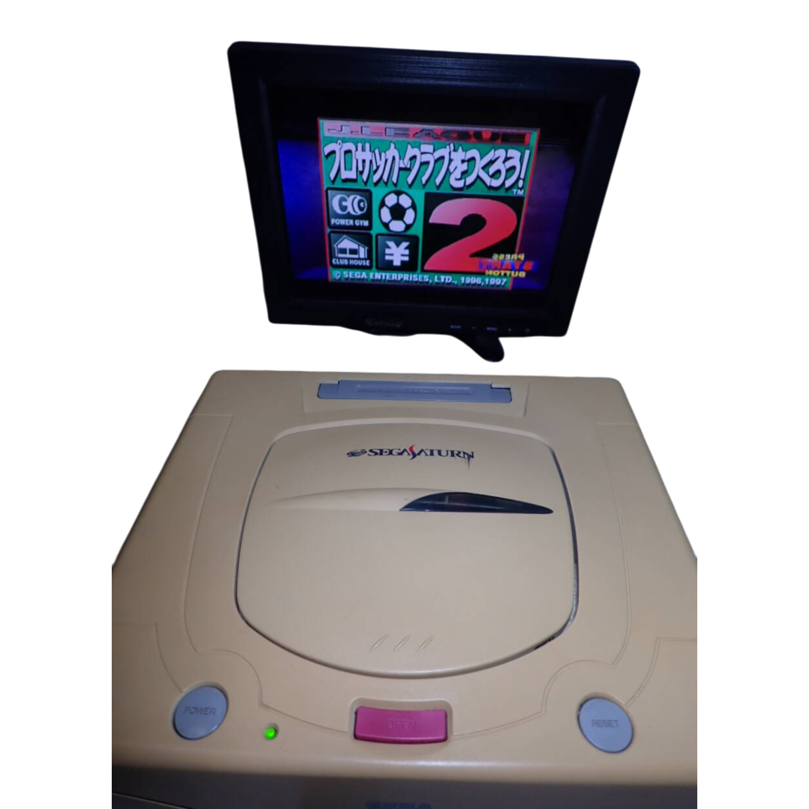 Sega Saturn Console only HST-3220 White NTSC-J Japan Japanese Tested from JP