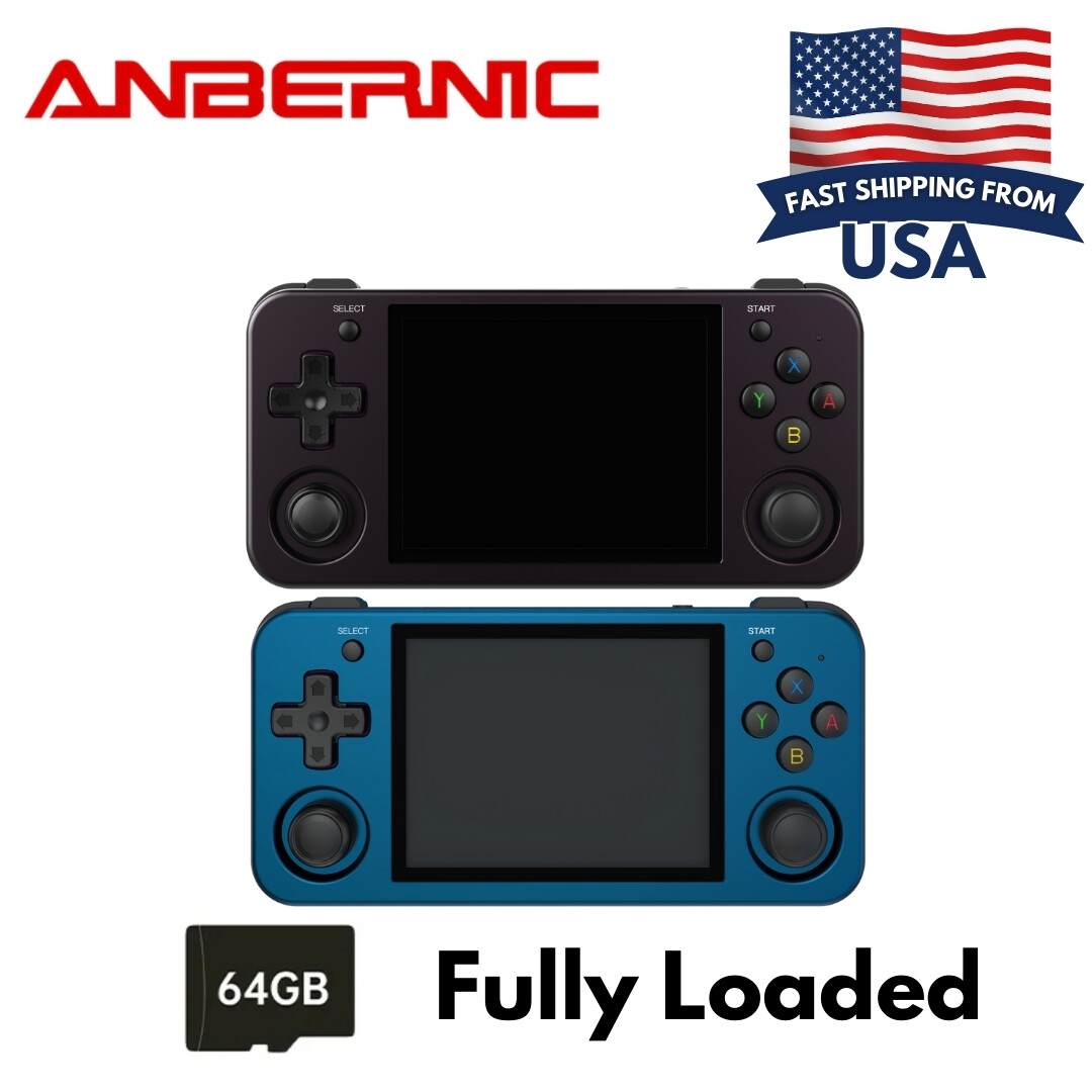 ANBERNIC RG353M Retro Handheld Game Console Dual OS Android/ Linux 3.5 inch HDMI