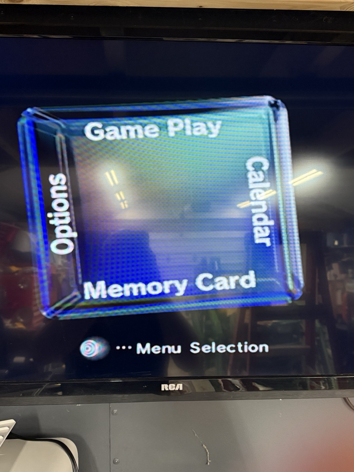 Nintendo GameCube Black Console Composite RCA w/ cables and x men game