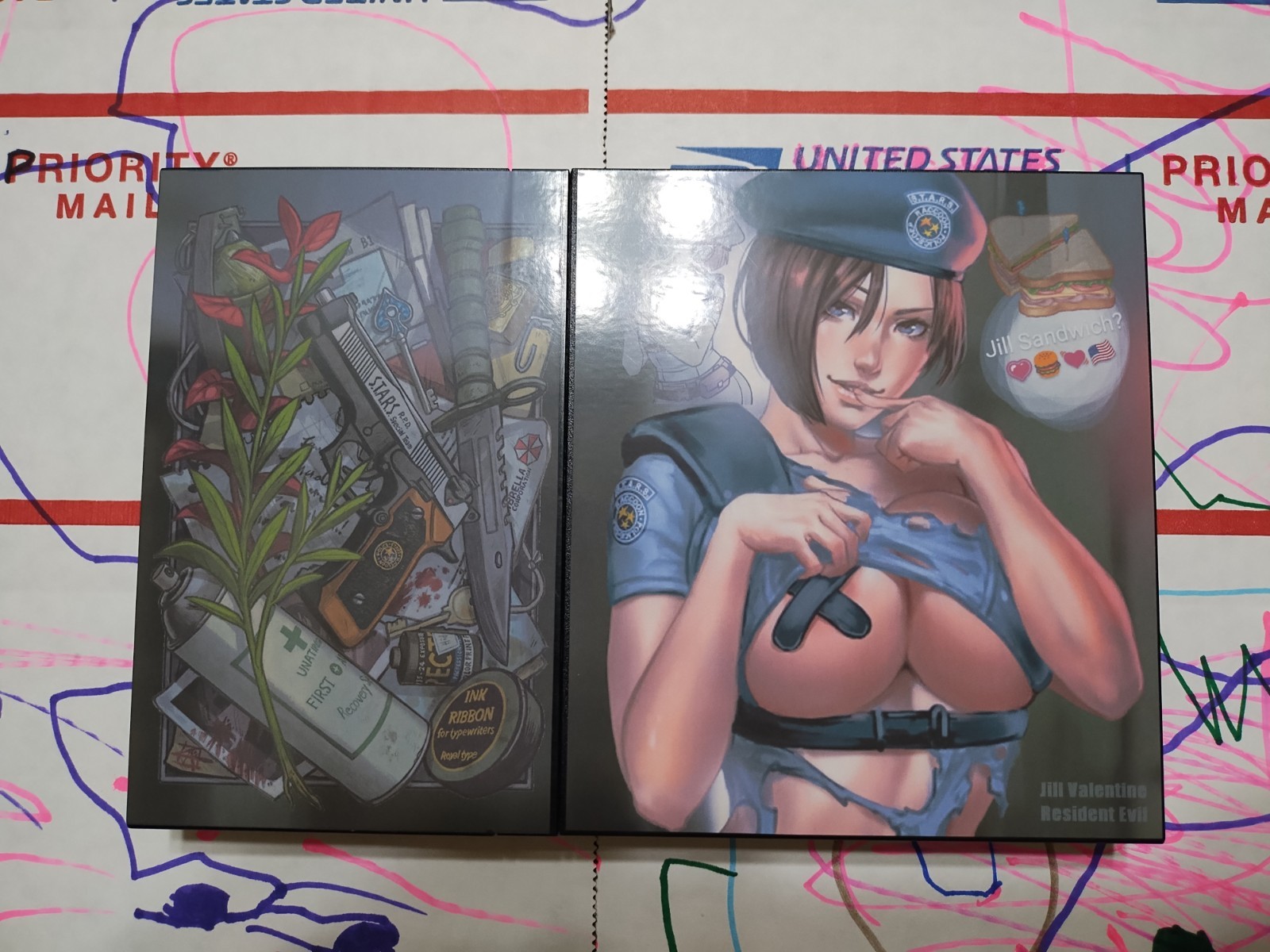 Region Free Playstation 2 Slim Console w/ MechaPwn & Resident Evil case