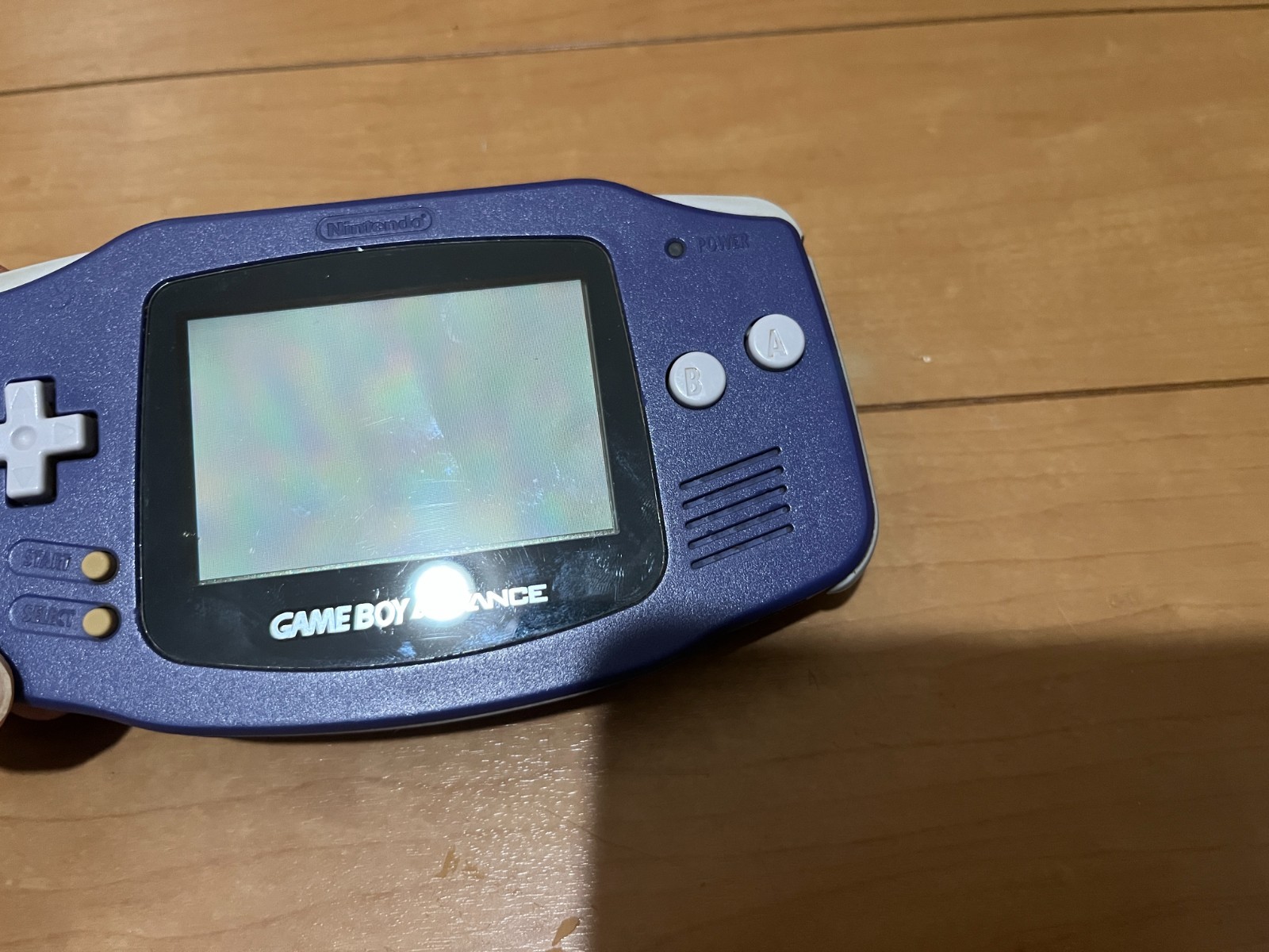 GameBoy Advance Violet Color console and 2 Games GBA