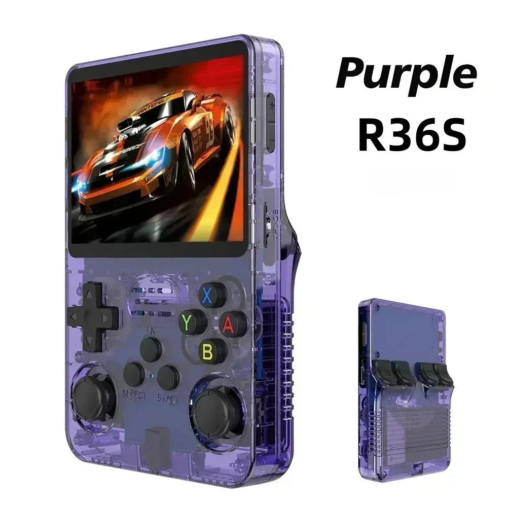 R36S Retro Handheld Game Gaming Console Linux System Handheld 64GB, 128GB, 264GB