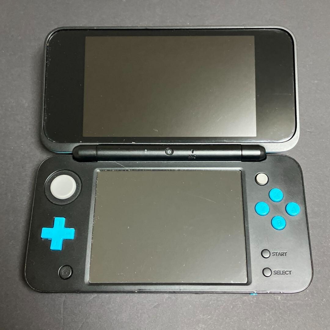 Nintendo 2DS LL Console System Japanese Version Black x Turquoise Japan