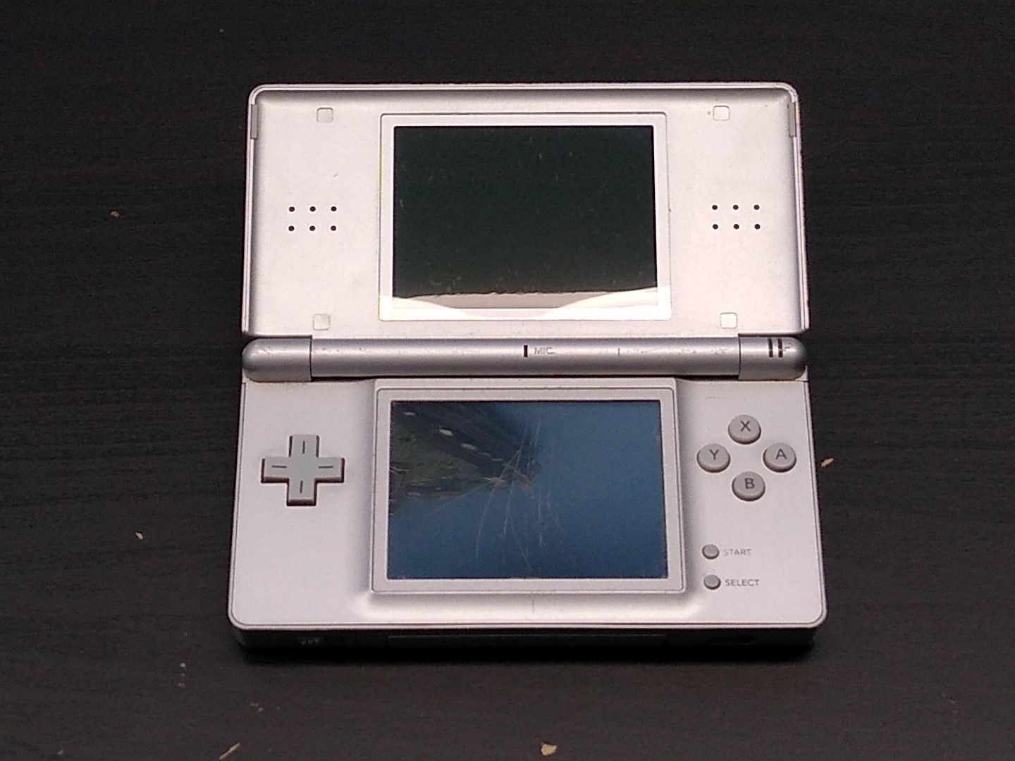 Nintendo DS Lite Silver FOR PARTS