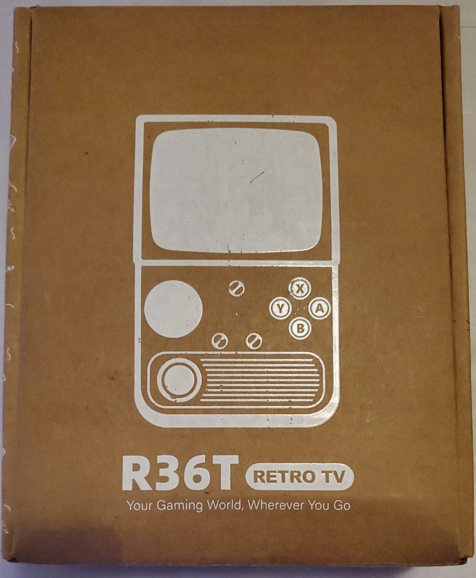 R36T Retro Gaming Console Glacier Blue 64GB 3.5″ Screen CRT-Inspired 18000 Games