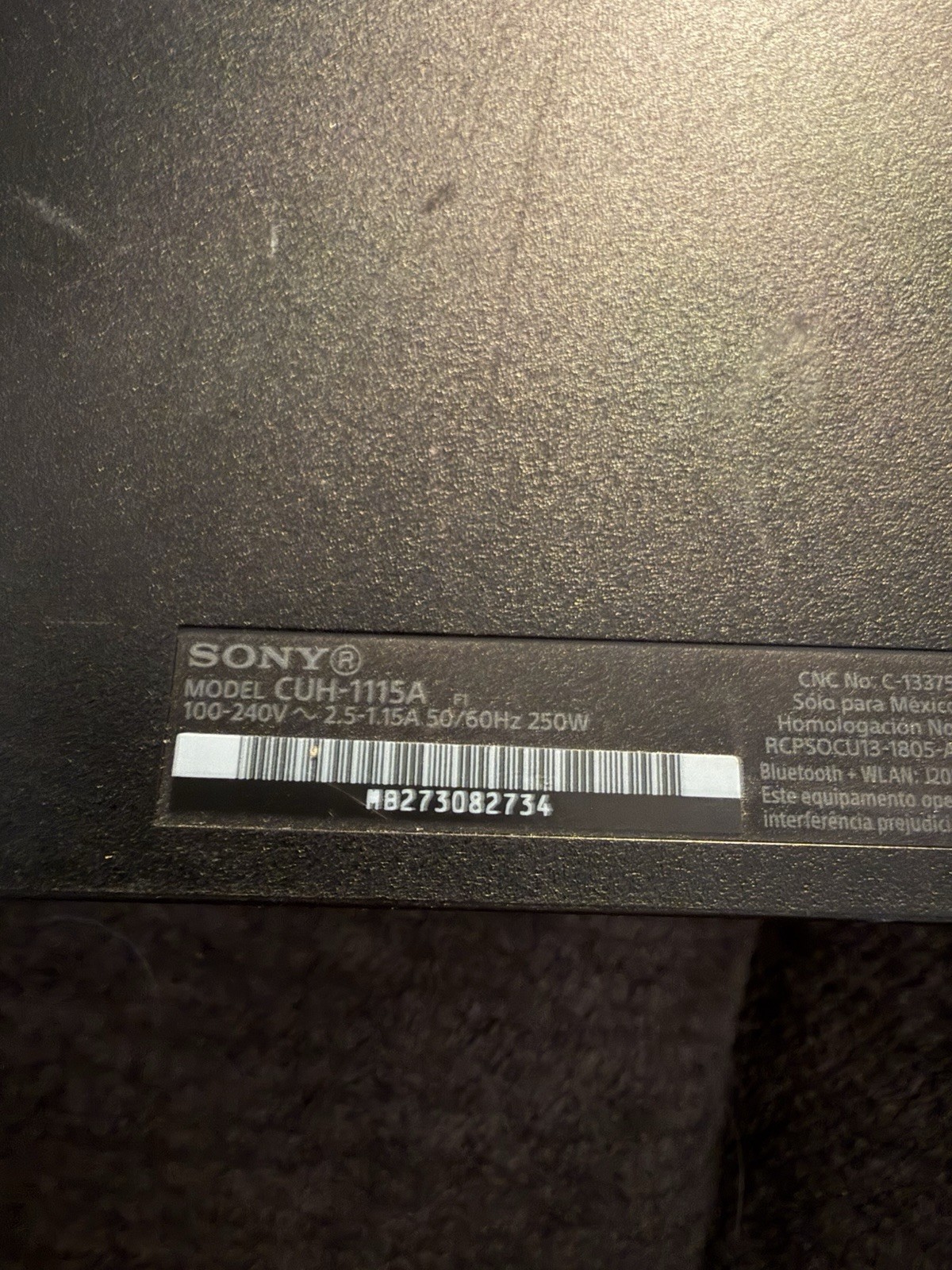 Sony PlayStation 4 500GB Jet Black Console With Games