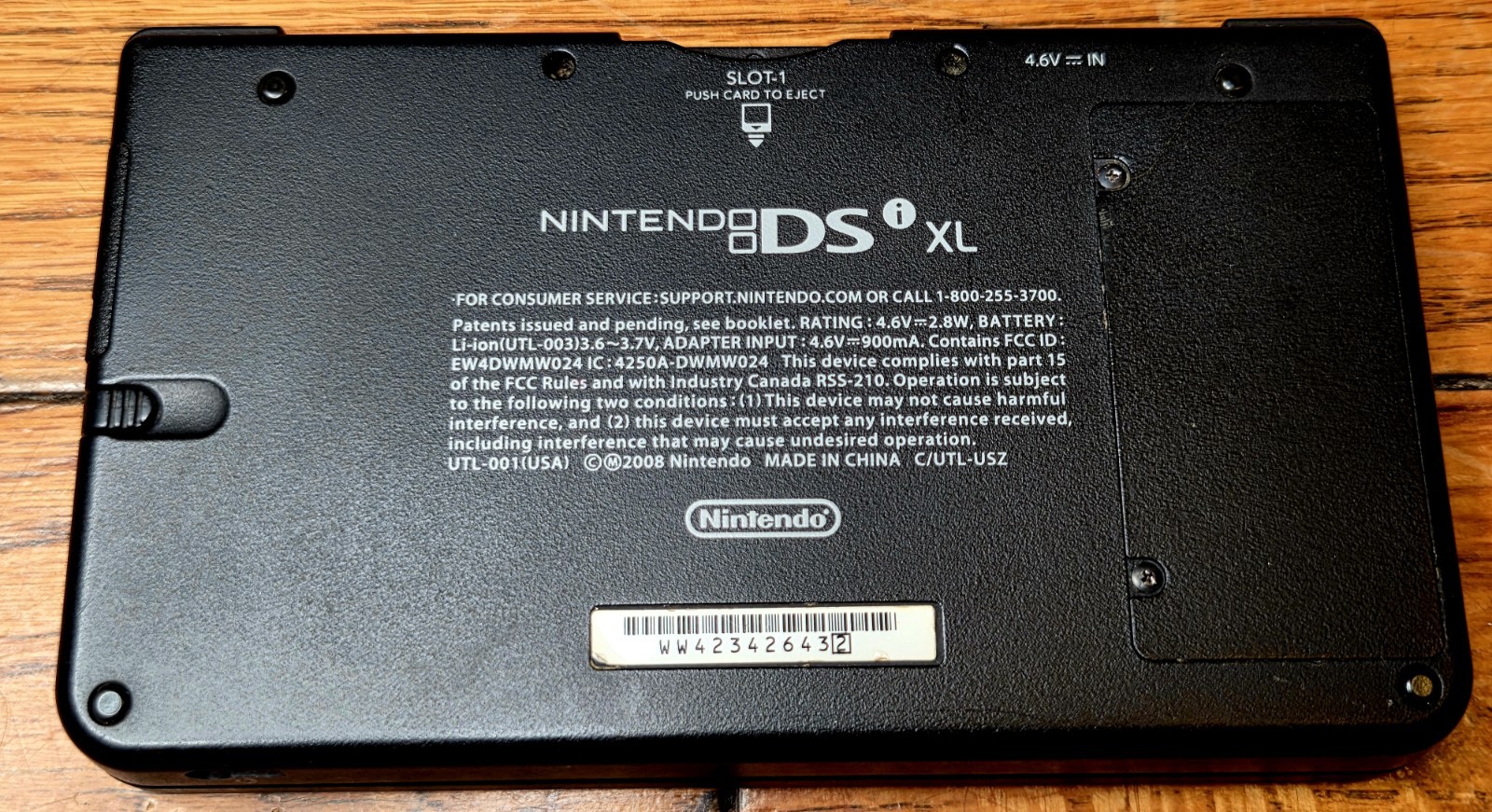 Nintendo DSi XL Blue Handheld Game Console UTL-001 USA Stylus Charger Tested