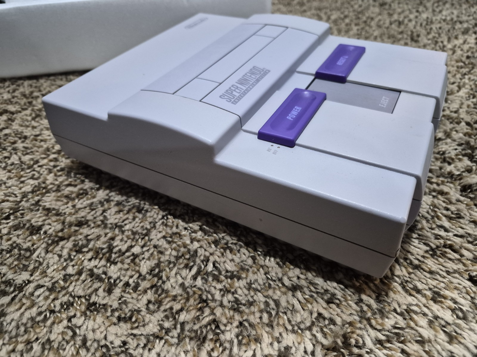 Super Nintendo SNES Console MARIO WORLD SET CIB Complete Box NICE SHAPE!