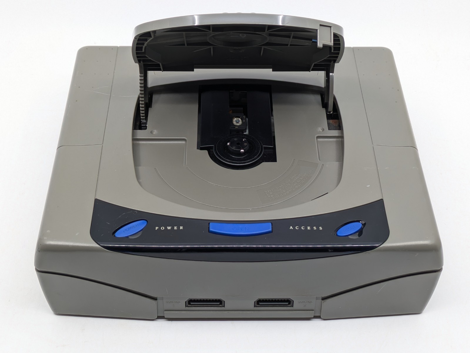 SEGA Saturn HST-3210 Gray Console Complete Set Tested Japan NTSC-J