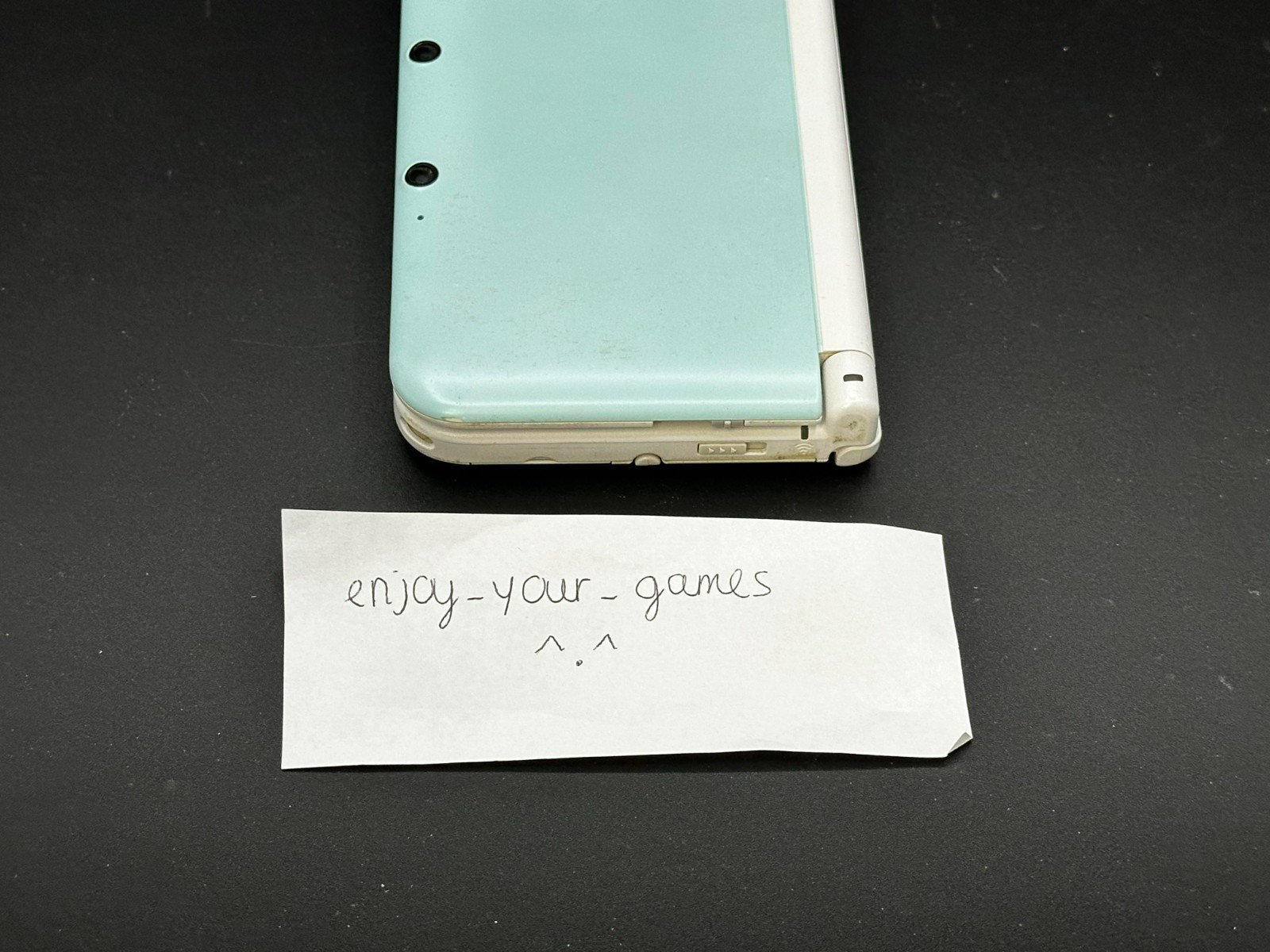 Nintendo 3DS XL LL Mint/White | English | Charger | US Seller – SHIP IN 1-DAY