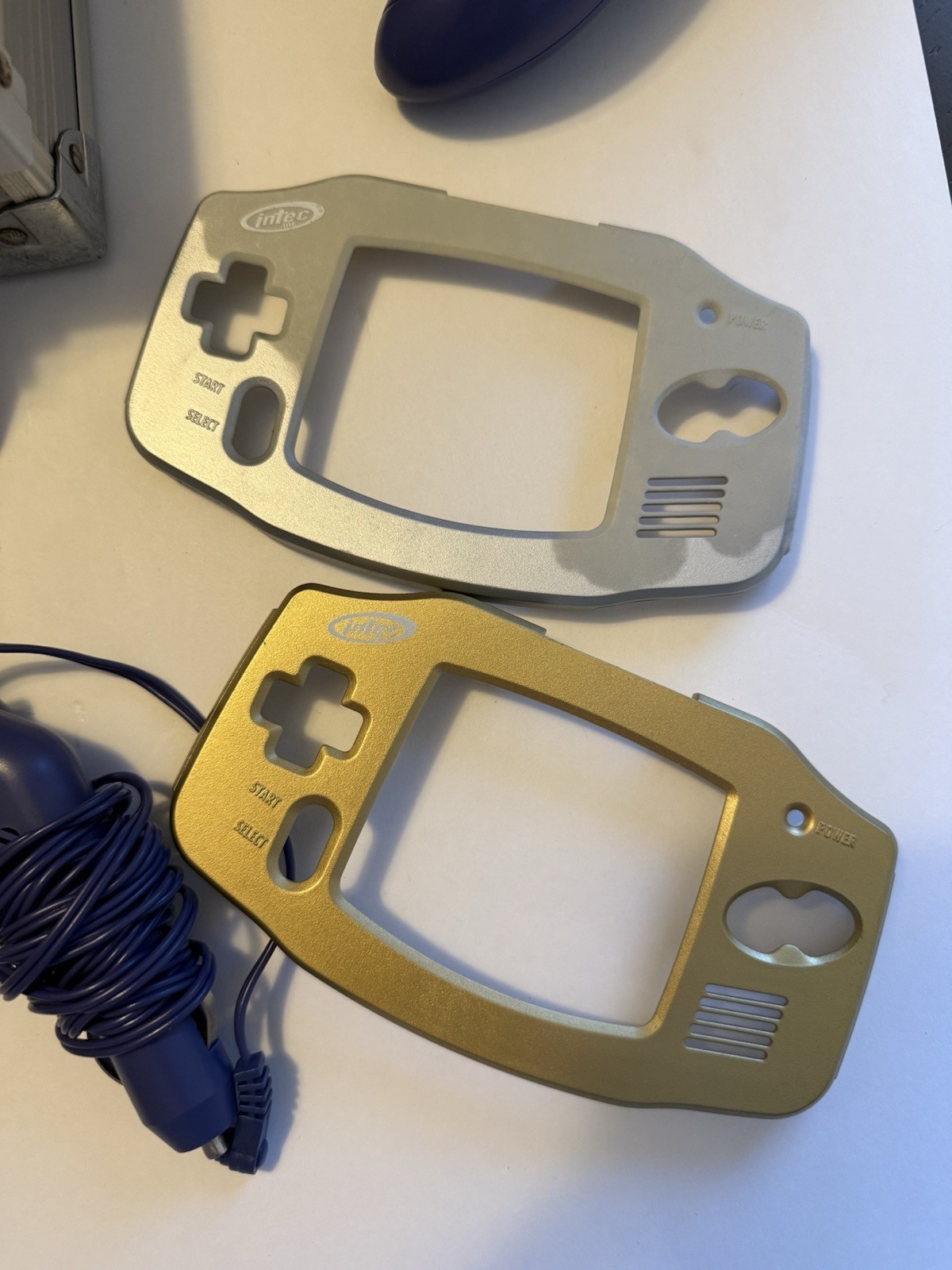 Gamboy Advance Lot 2 Consoles 3 Games Intec Accessories Game Cases Etc. Read