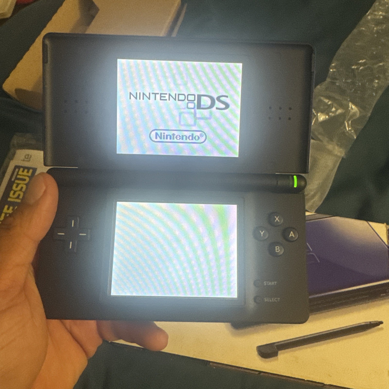 Nintendo DS Lite System – Cobalt Blue Black Complete In Box CIB CLEAN!
