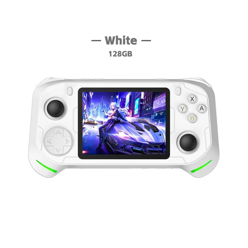 RX6H Retro Handheld Game Console Linux System 3.5 Inch IPS Screen Portable Pocke