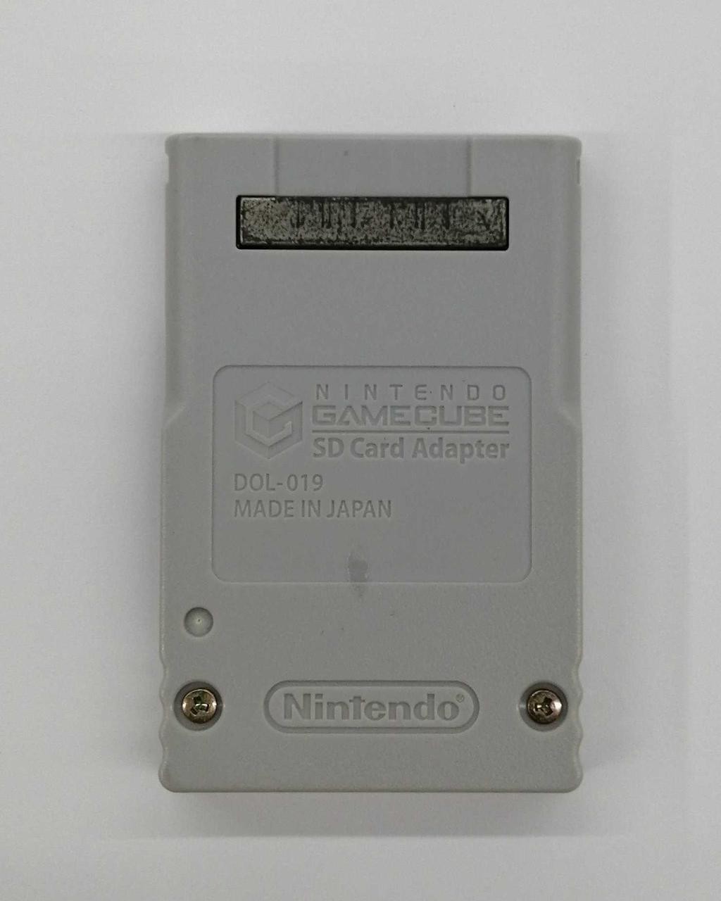 Nintendo Dol-019 SD Card Adapter for Switch used with compatible games
