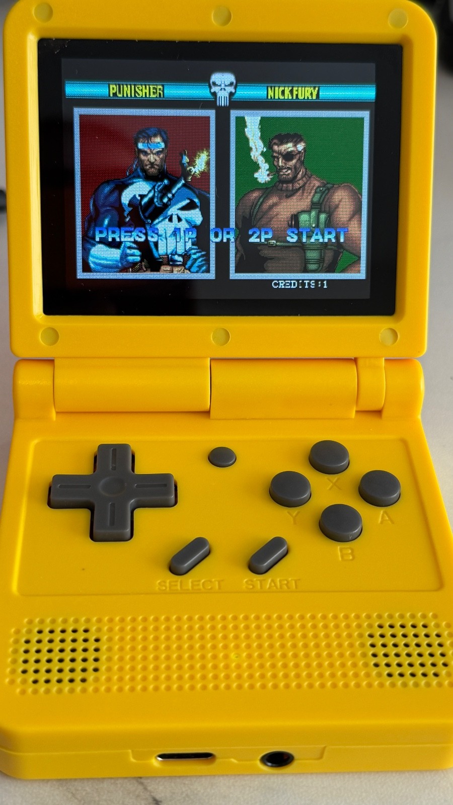64 Bit PowKiddy folding handheld w/ 32 GB card 2090 games